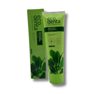 Ecodenta Green Brilliant Whitening – Prírodná zubná pasta s hydroxyapatitom a fluoridom